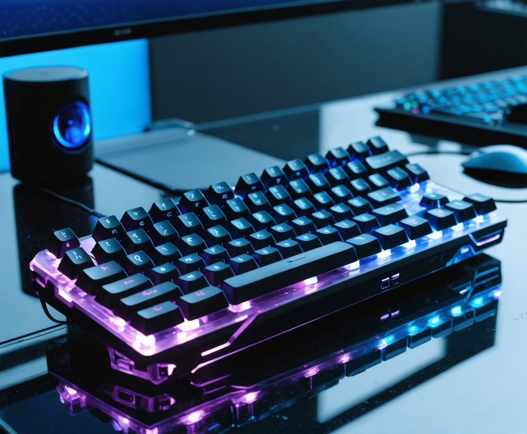 Механическая клавиатура с RGB подсветкой